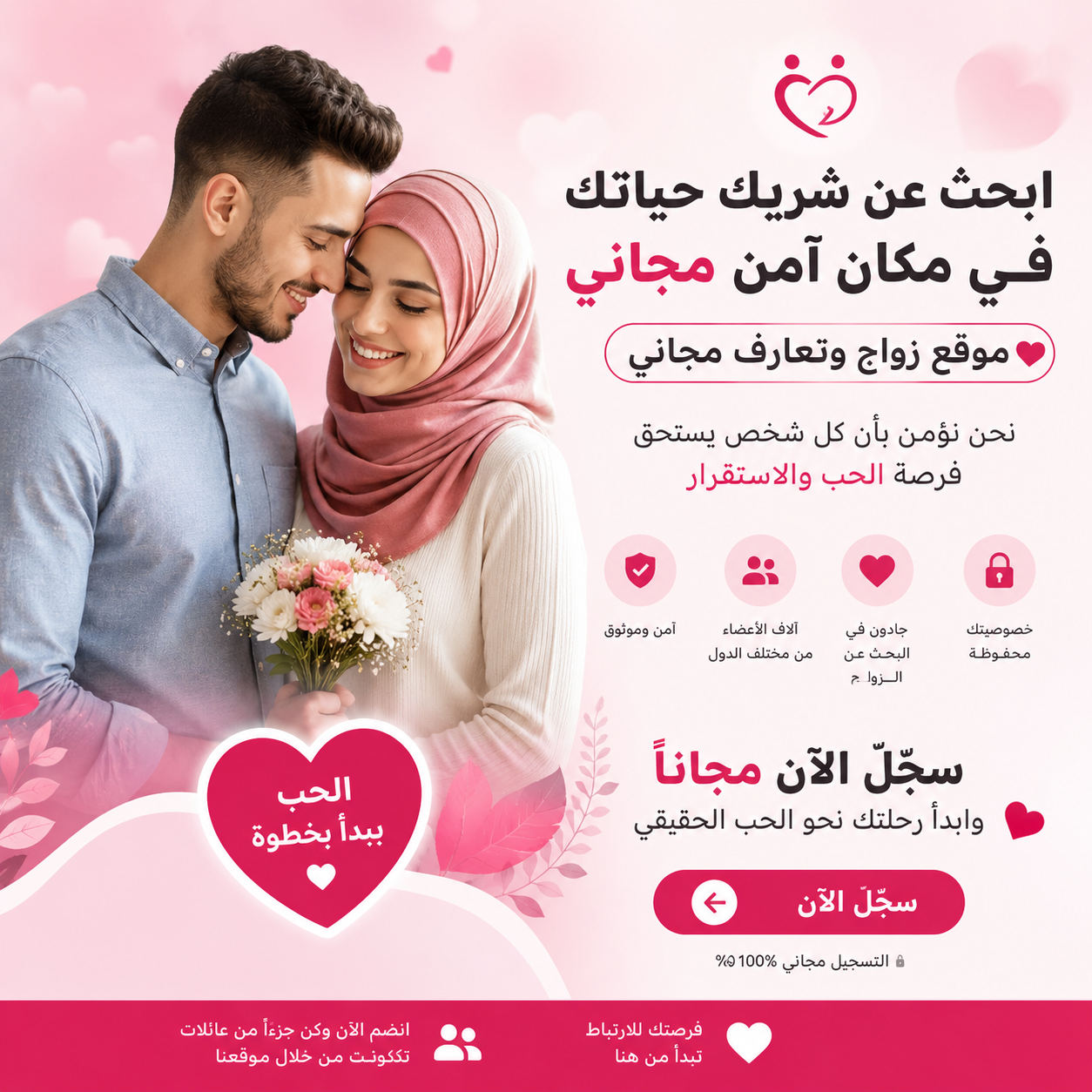 كيف تختار موقع زواج وتعارف مجاني موثوق وجاد